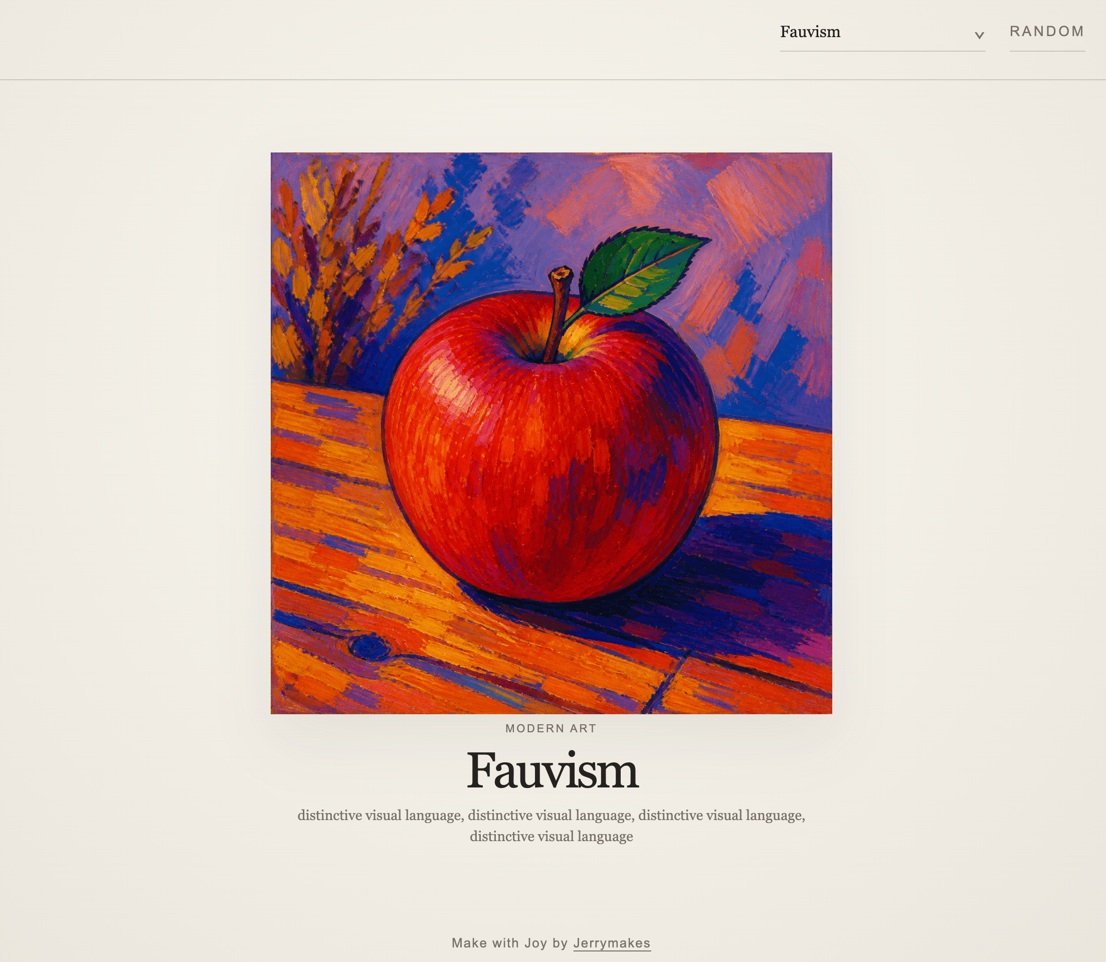 Browsing styles in the Visual Style Atlas